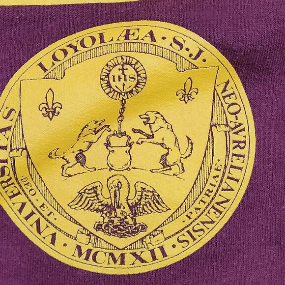 Vintage Loyola Alumni Crop Sweatshirt Small 19x24 Baggy Y2K - Picture 12 of 13